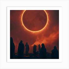 Eclipse Of The Sun 1 Art Print