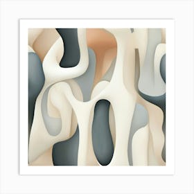 Poster Vertical Geo 2 Art Print