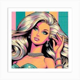 Barbie 1 Art Print