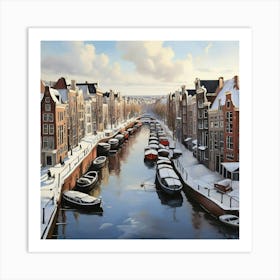 Amsterdam Canals 2 Art Print