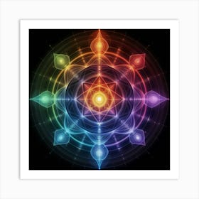 Chakra Art Print