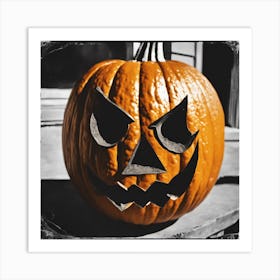 Jack O Lantern 1 Art Print