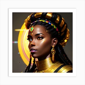 Egyptian Woman 5 Art Print