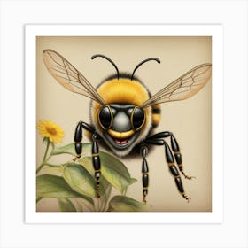 Bumblebee Art Print