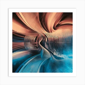 Spiral Spectrum Art Print