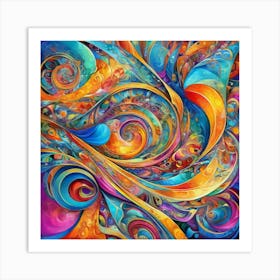 Abstract Painting 13 Art Print