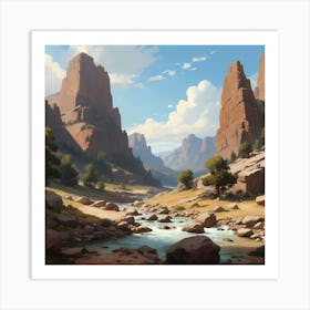 Whispers of the Canyon Art Print