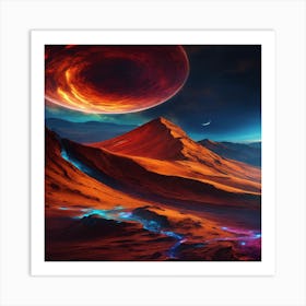 Nebula Art Print