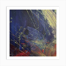 mysterious night glow Art Print