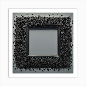 Black Frame Art Print