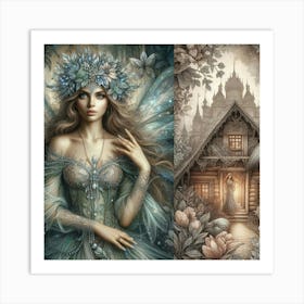 Fairy House Art Print