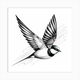 Wild Bird Artwork 36 Art Print