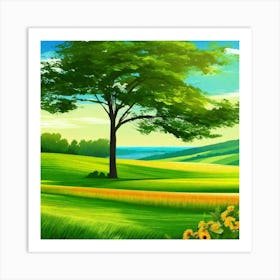 Landscape Wallpapers 28 Art Print