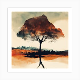 Lone Tree Art Print