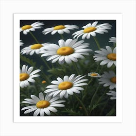 Daisies 2 Art Print