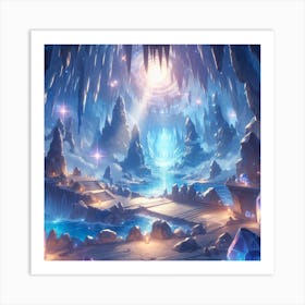 Caves Art Print