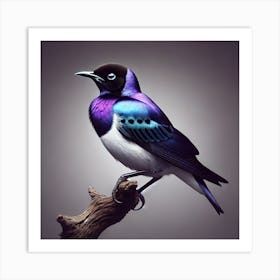 Bird On A Branch 5 Art Print