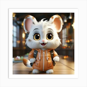 Mouse In A Jacket 1 Art Print