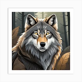 Firefly Wolf Pack Amry Portrait Min Size 1024px X 1024px 6048 Art Print