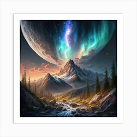 Aurora Borealis Art Print