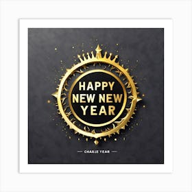 Happy New Year 111 Art Print