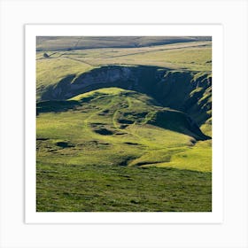 Sandstone Cliffs Art Print