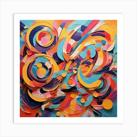 Abstract Abstract Painting 9 Art Print