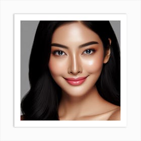 Asian Beauty Art Print