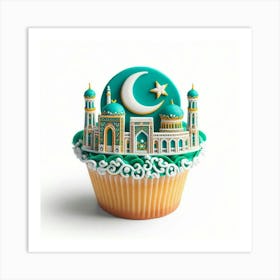 Islamic Mosque Cupcake Art Print