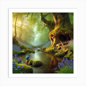 Forest In Spring Art Print