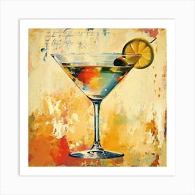 Martini 14 Art Print