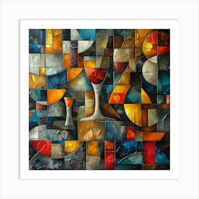 Abstract Painting, Abstract Painting, Abstract Painting Art Print