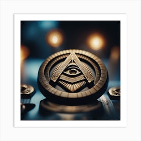 Illuminati Masonic Symbol Art Print