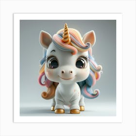 Unicorn 160 Art Print