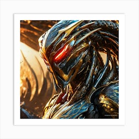 Predator Alien hihf Art Print