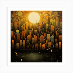 Megapolis 5 Art Print