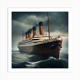 Titanic 1 Art Print