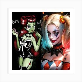 Harley Quinn 1 Art Print