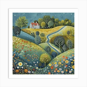 Night In The Country Art Print