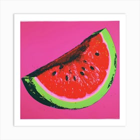 Watermelon Pop Art 2 Art Print