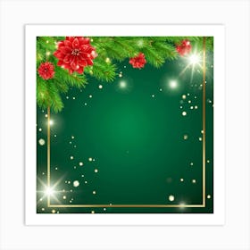 Christmas Background 3 Art Print