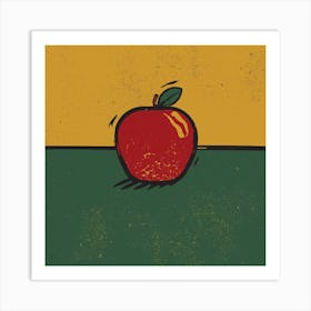 Apple Art Print