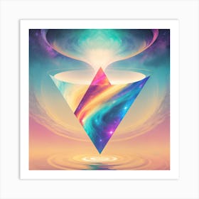 Rainbow Triangle Art Print