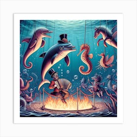 Mermaids Art Print