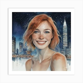 Freckles3 1 Art Print