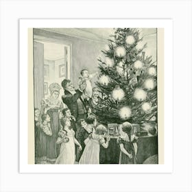 Vintage Christmas 26 Art Print