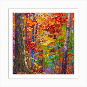 Autumn Forest 15 Art Print