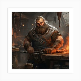 Viking Art Print