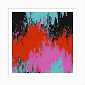 Abstract Painting 10 Art Print