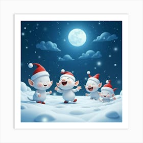 Santa Claus 4 Art Print